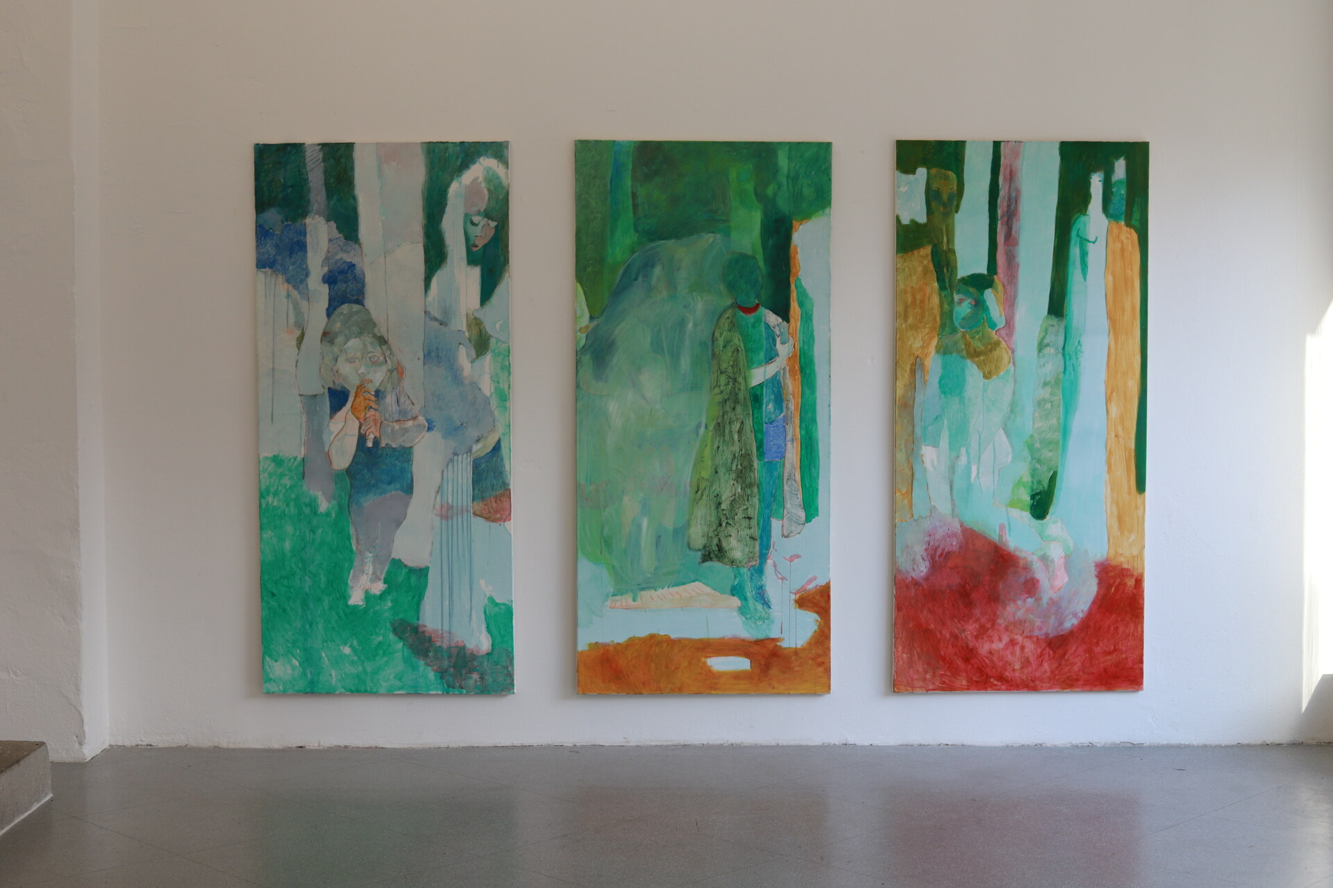 Johanne Steiner - Geistesanwesend (Triptychon)